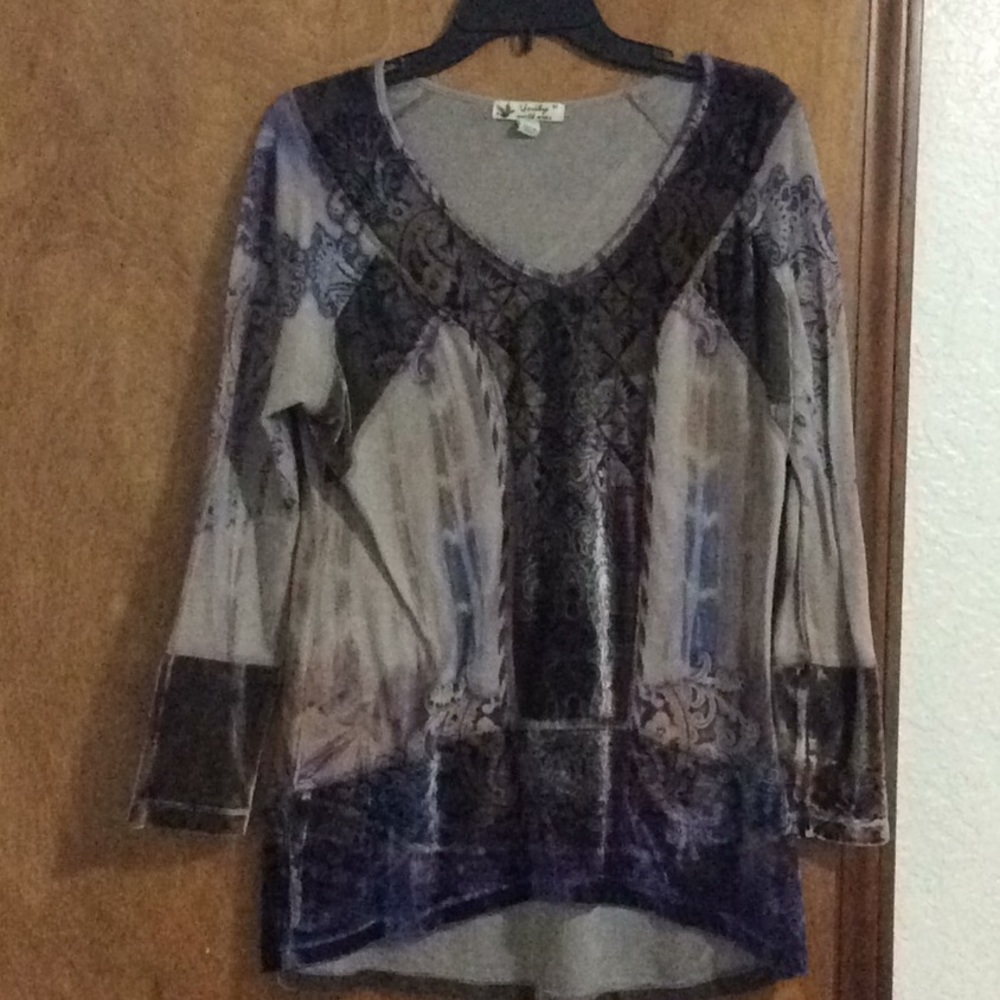 Long sleeve blouse
